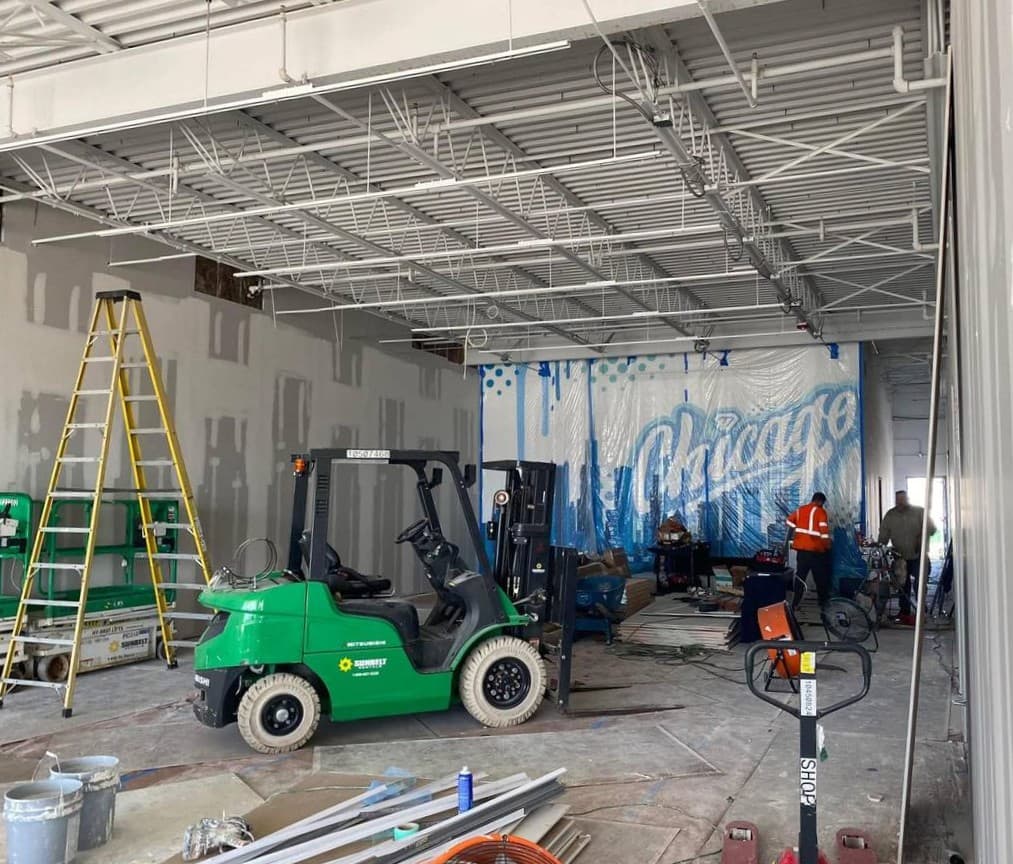 Restaurant renovation and commercial kitchen build-out in Chicago IL.